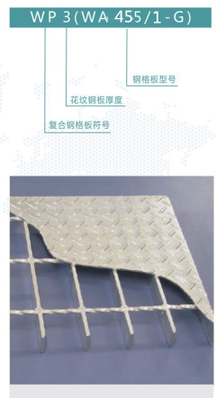WP3WA455/1-G鋼格板是什么意思？